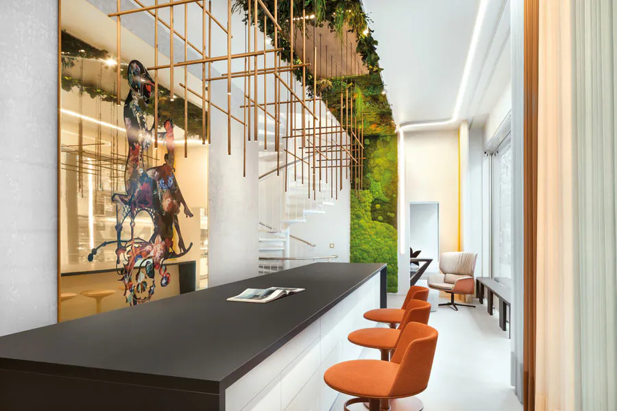 Green Heaven — Deckenbegrünung · Empfang